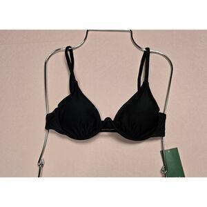 Wild Fable Underwired Black Bikini atop XXS